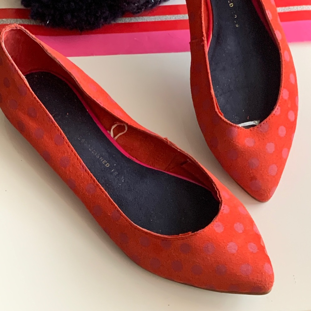 GAP-Red Polka Dot Women's Flats